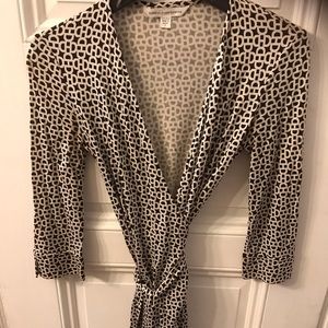 Dvf wrap dress
